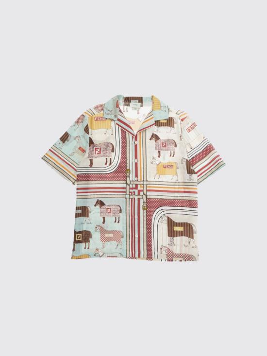 26SS [키즈] 펜디 셔츠 JUC108AVVY F0T9H Multicolor