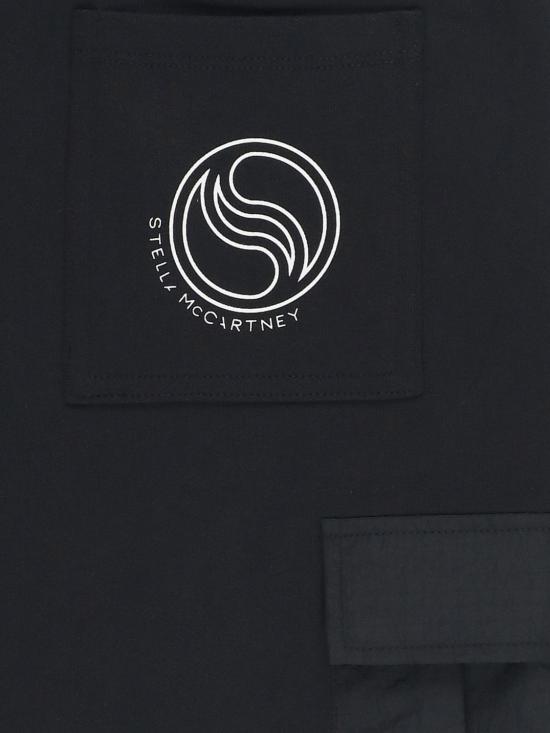 26SS [키즈] 스텔라 맥카트니 쇼츠/버뮤다 TY6R09Z3409 930 Black - STELLA MCCARTNEY