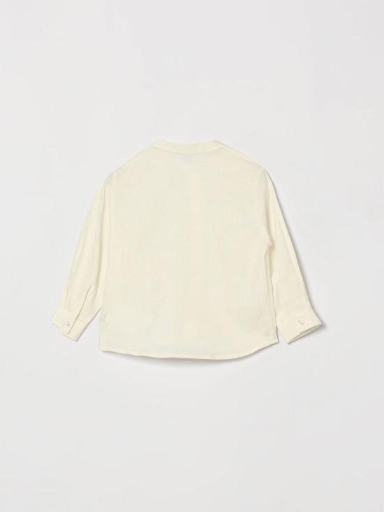 26SS [키즈] 마뉴엘리츠 셔츠 MR3473 GESSO White - MANUEL RITZ