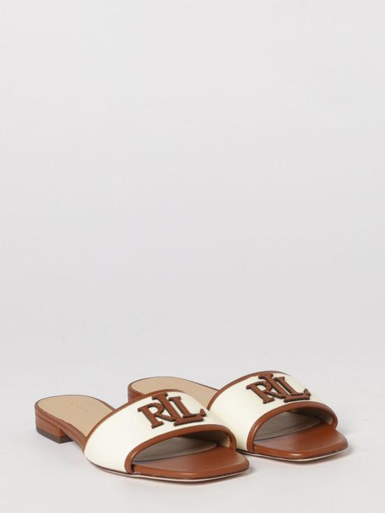 26SS 랄프 로렌 뮬/슬리퍼 802P04395 003 Beige - RALPH LAUREN