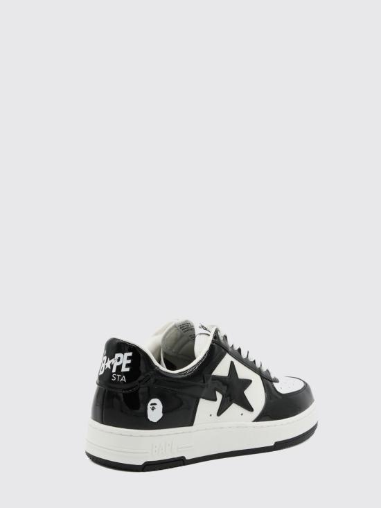 26SS 베이프 스니커즈 001FWM301301M Black - BAPE