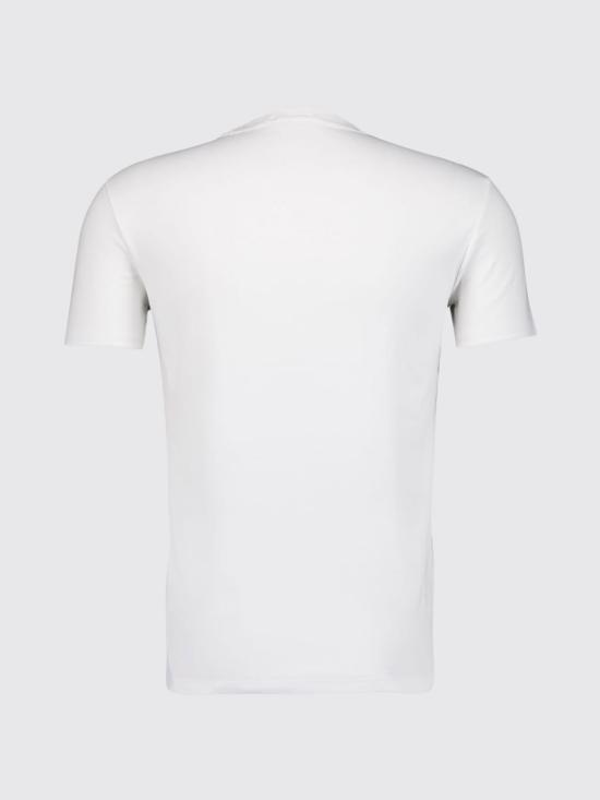 26SS 톰포드 V넥 반팔 티셔츠 T4M091040 100 White - TOMFORD