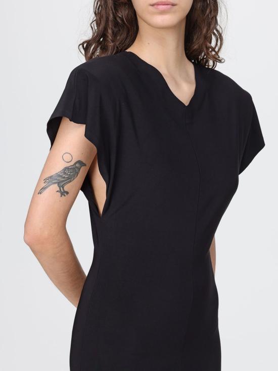 26SS 노마카말리 점프수트 KK126JPLT46001 Black - NORMA KAMALI