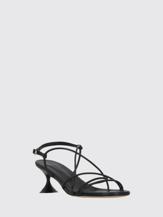26SS 포에베 샌들 FRA10LISAN NERO Black - POEVE