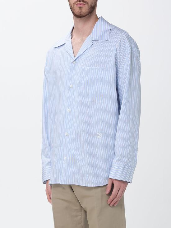26SS 로에베 긴팔 셔츠 H526Y05XAI 4933 Gnawed Blue - LOEWE