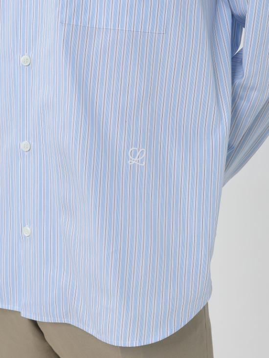 26SS 로에베 긴팔 셔츠 H526Y05XAI 4933 Gnawed Blue - LOEWE