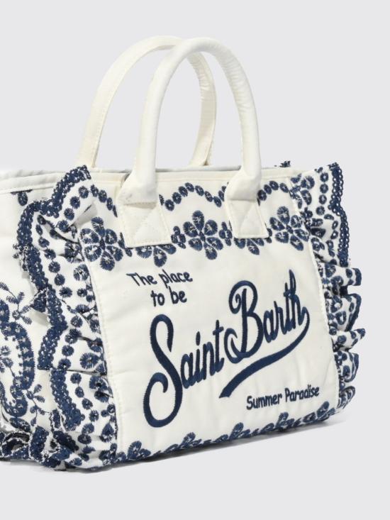 26SS 세인트바쓰 토트백 COL0027 02534L White - MC2 SAINT BARTH