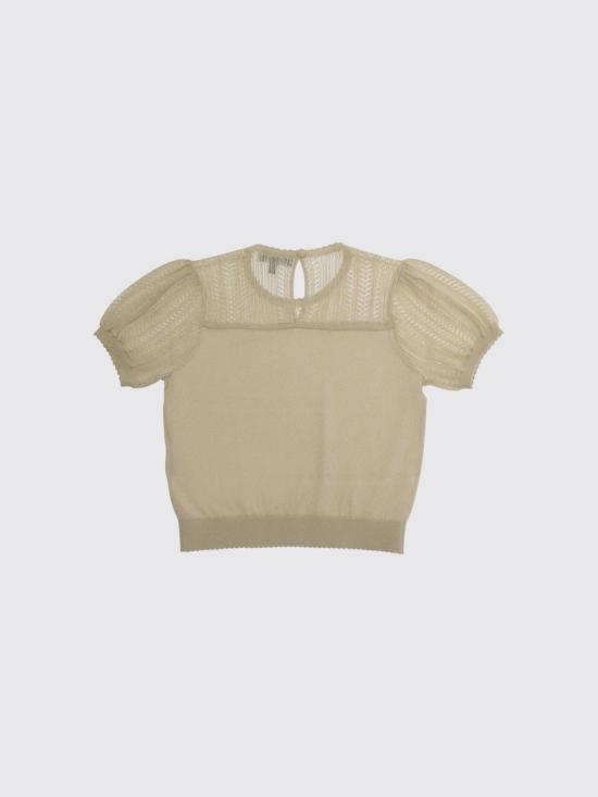 26SS [키즈] 엠포리오 아르마니 풀오버 EG000778AF22791 U0007 Butter - EMPORIO ARMANI
