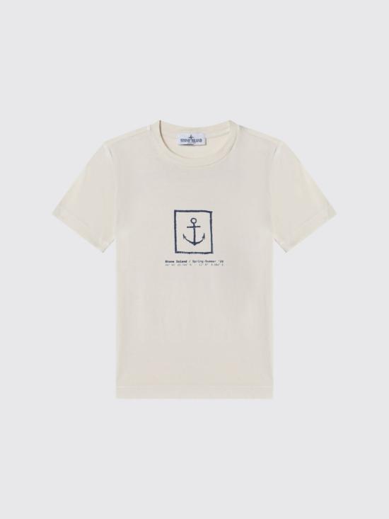 26SS [키즈] 스톤 아일랜드 티셔츠 2100011S0378 V0097 Beige