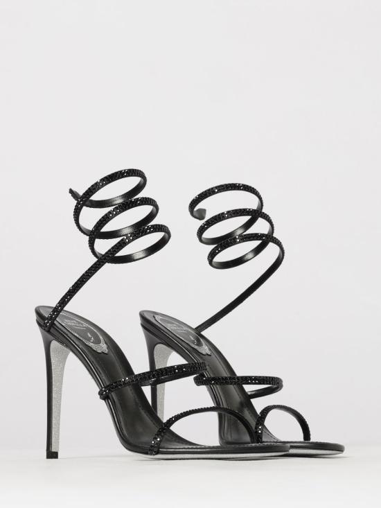 26SS 르네 카오빌라 샌들 C12369105R001 V050 Black - RENE CAOVILLA