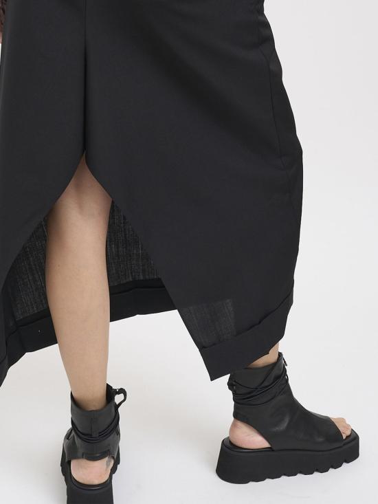 26SS 와타나베 준야 롱 스커트 JQS023051 1 Black - JUNYA WATANABE