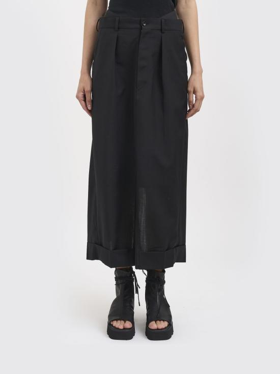 26SS 와타나베 준야 롱 스커트 JQS023051 1 Black