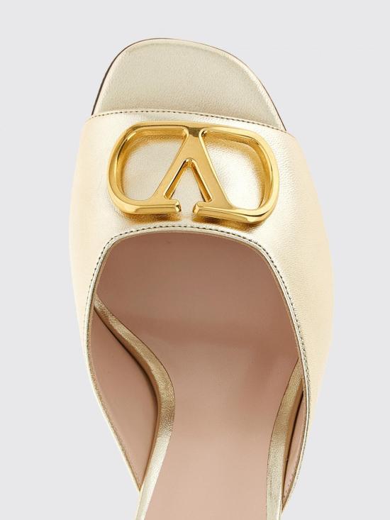 26SS 발렌티노 가라바니 힐/펌프스 W0S0NQ4FLQ R16 Gold - VALENTINO GARAVANI