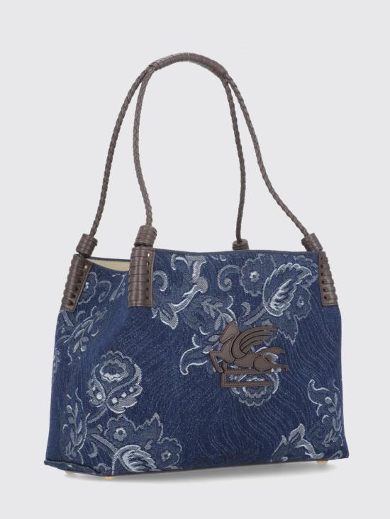 26SS 에트로 숄더백 WP1D0038AQ448 S9090 Blue - ETRO