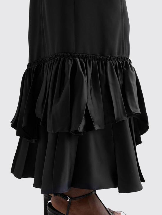 26SS 질샌더 롱 원피스 J02CT0576J65350 001 Black - JIL SANDER