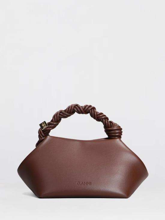 26FW 가니 스몰 부 백 A5906 890 Brown - GANNI