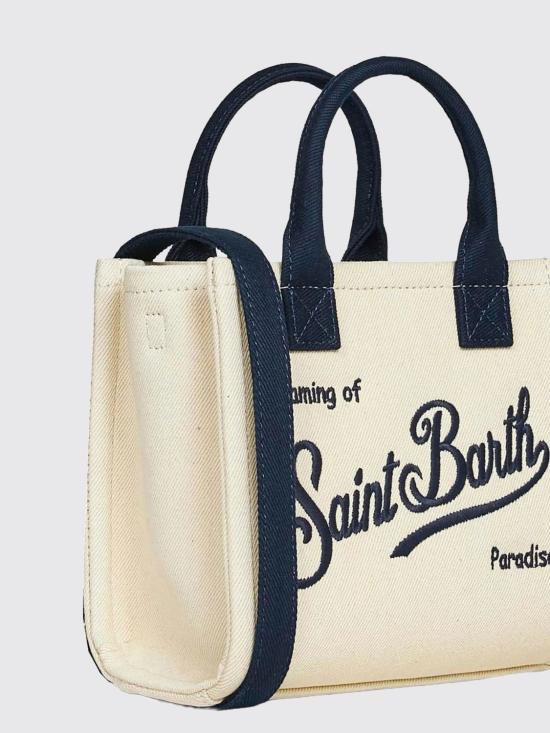 26SS 세인트바쓰 토트백 VANMI001 01867L White - MC2 SAINT BARTH
