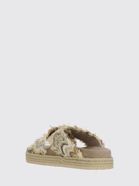 26SS 모우 뮬/슬리퍼 MUSW451011K FRTE Beige - MOU