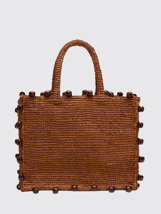 26SS 세인트바쓰 토트백 COL0013 09044L Brown - MC2 SAINT BARTH