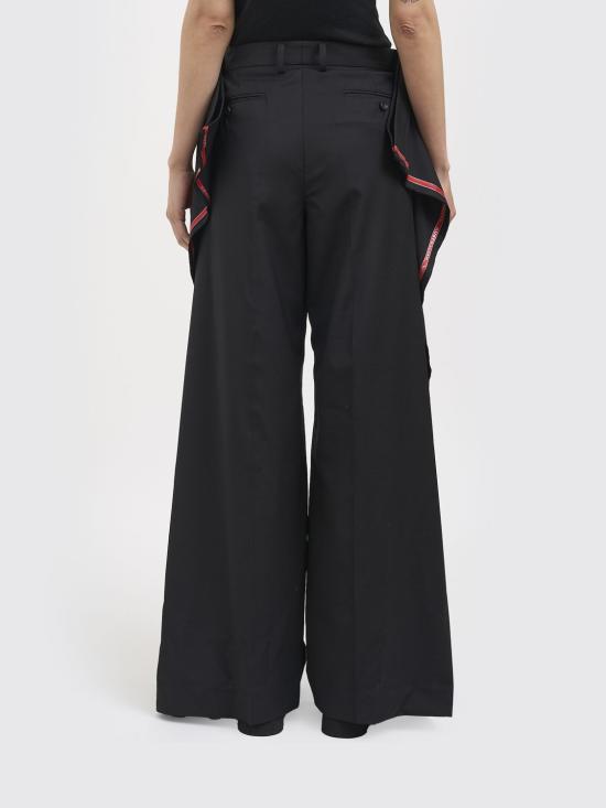 26SS 와타나베 준야 스트레이트 팬츠 JQP005 Black - JUNYA WATANABE