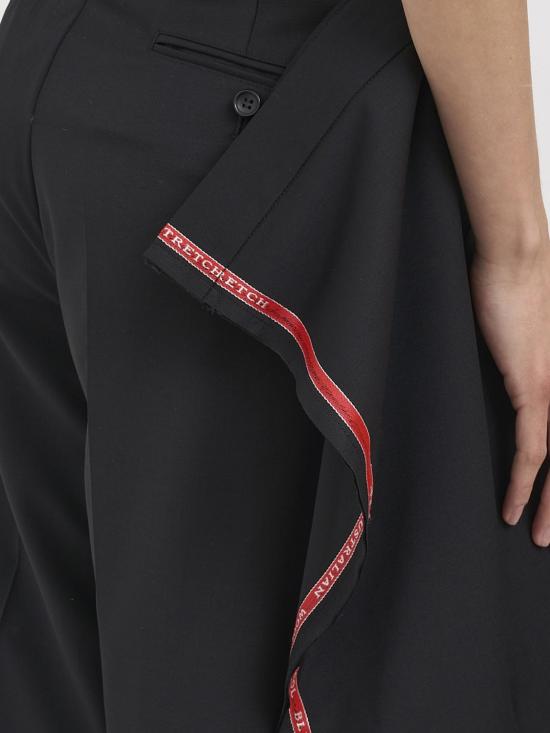 26SS 와타나베 준야 스트레이트 팬츠 JQP005 Black - JUNYA WATANABE
