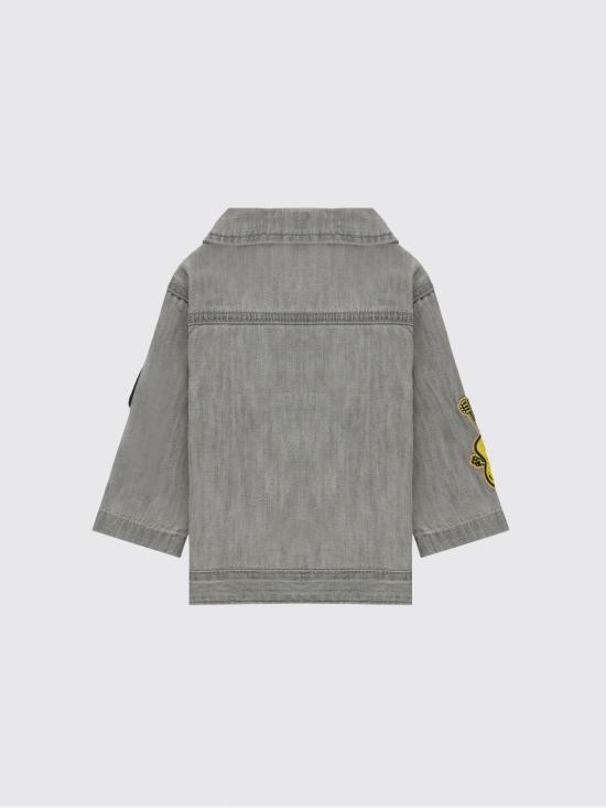 26SS [키즈] 스텔라 맥카트니 데님 자켓 TY2507BZ0522 909 Grey - STELLA MCCARTNEY