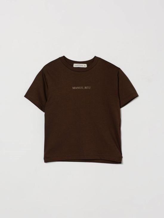 26SS [키즈] 마뉴엘리츠 티셔츠 MR3399 MORO Brown