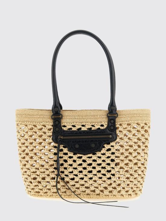 26SS 발렌시아가 숄더백 8665012ACGC 9260 Beige