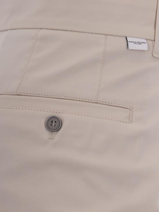 26SS 파올로페코라 스트레이트 팬츠 B125199 1272 White - PAOLO PECORA