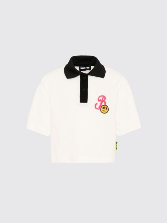26SS [키즈] 바로우 폴로 셔츠 S6BKJGPO180 002 White