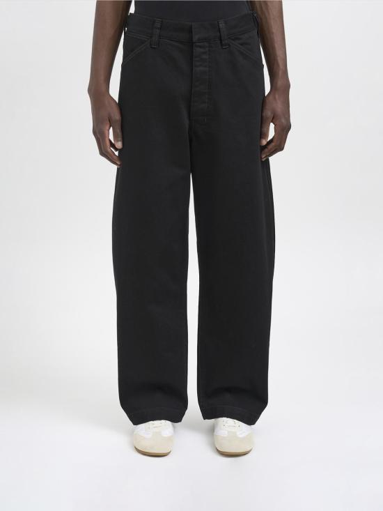 26SS 르메르 스트레이트 팬츠 PA1244LD1055 BK999 Black