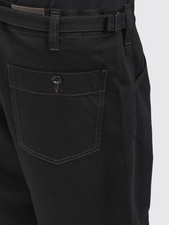 26SS 르메르 스트레이트 팬츠 PA1244LD1055 BK999 Black - LEMAIRE
