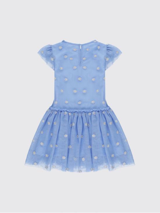 26SS [키즈] 스텔라 맥카트니 원피스 TY1051BZ3653 636EM Gnawed Blue - STELLA MCCARTNEY
