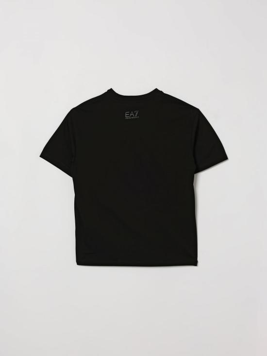 26SS [키즈] 엠포리오 아르마니 티셔츠 7B000262AF12874 UC001 Black - EMPORIO ARMANI
