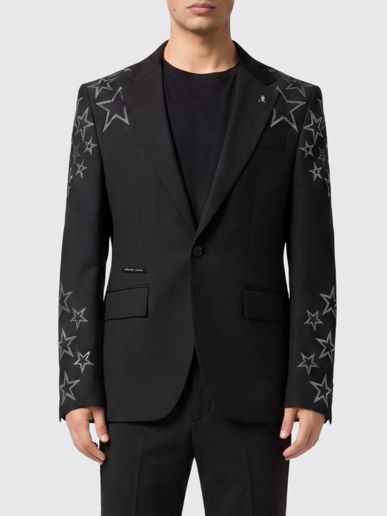 26SS 필립 플레인 자켓 SAFCMRF2116PTE022N 02 Black