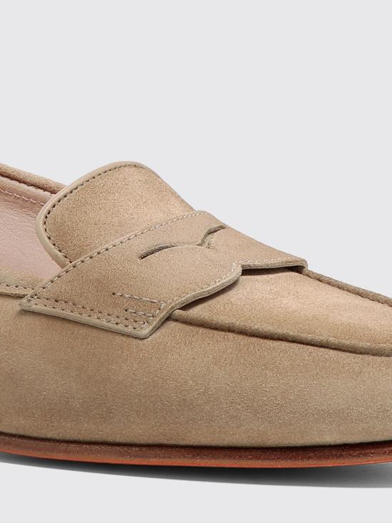 25FW 산토니 로퍼 WUNY71031SA4SAEA E50 Natural - SANTONI