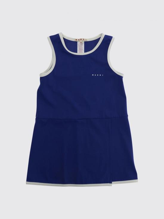 26SS [키즈] 마르니 원피스 M01763M00M2 0M860 Blue