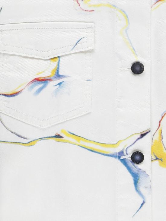 26SS [키즈] 스텔라 맥카트니 캐주얼 자켓 TY2A87Z3474 101MC Ivory - STELLA MCCARTNEY
