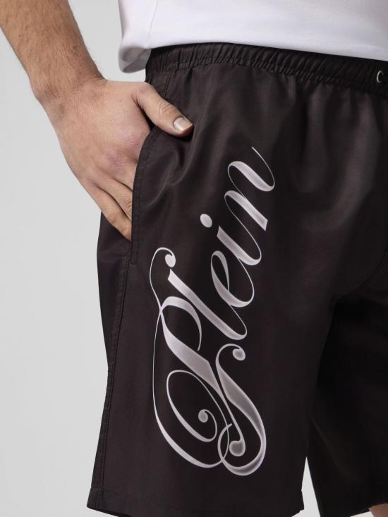 26SS 필립 플레인 숏팬츠 SAFCMMT0394PNY002N 02 Black - PHILIPP PLEIN