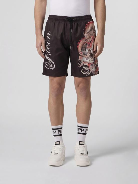 26SS 필립 플레인 숏팬츠 SAFCMMT0394PNY002N 02 Black