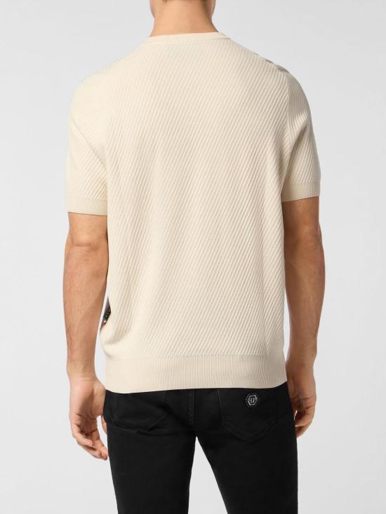 26SS 필립 플레인 스웨터 FAECMKO1507PTE003N 01OF White - PHILIPP PLEIN