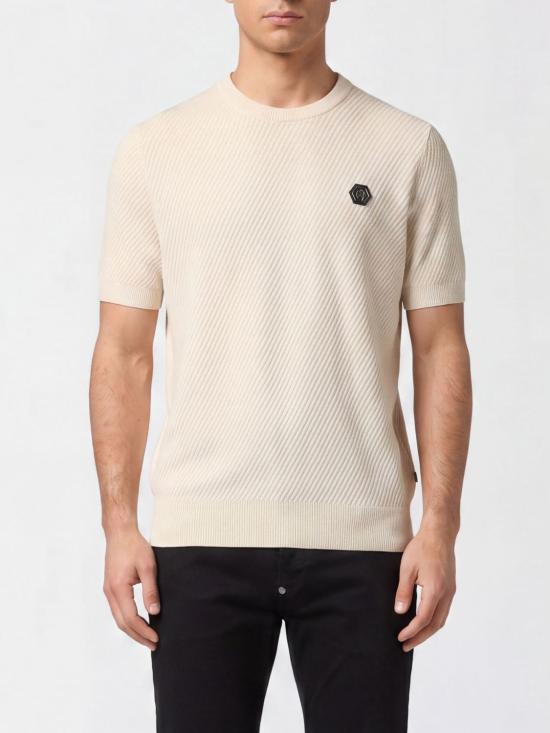 26SS 필립 플레인 스웨터 FAECMKO1507PTE003N 01OF White
