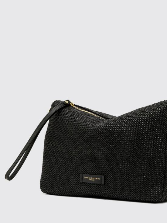 26SS 지아니 끼아리니 클러치/파우치 BS10225COMMTWISTLS 015 Black - GIANNI CHIARINI