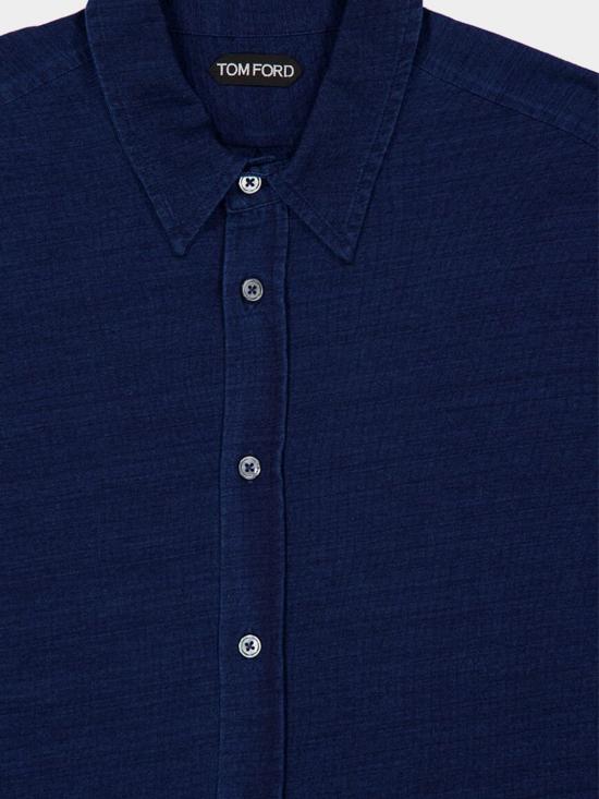 26SS 톰포드 긴팔 셔츠 JBL014JMC071 UBU Blue - TOMFORD
