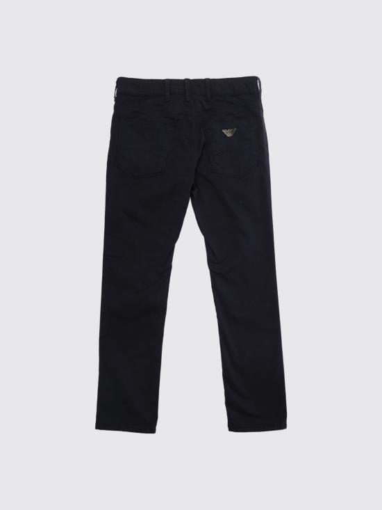 26SS [키즈] 엠포리오 아르마니 스트레이트 팬츠 8N4J064N7LZ Black - EMPORIO ARMANI