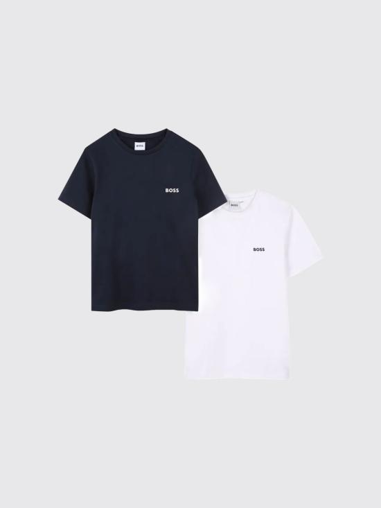 26SS [키즈] 보스 티셔츠 J52680 V41 White