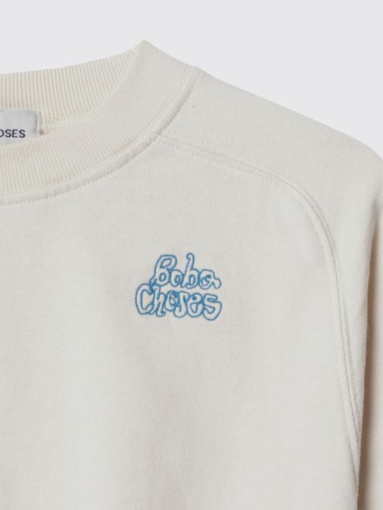 26SS [키즈] 보보쇼즈 풀오버 B126AC143 199 White - BOBO CHOSES