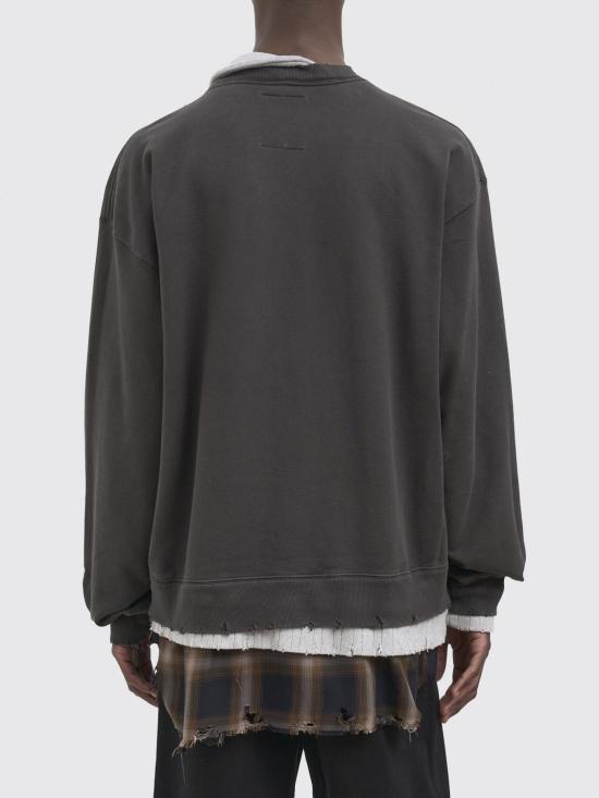 26SS 메종 미하라 야스히로 긴팔 티셔츠 J16PO752 Black - MAISON MIHARA YASUHIRO