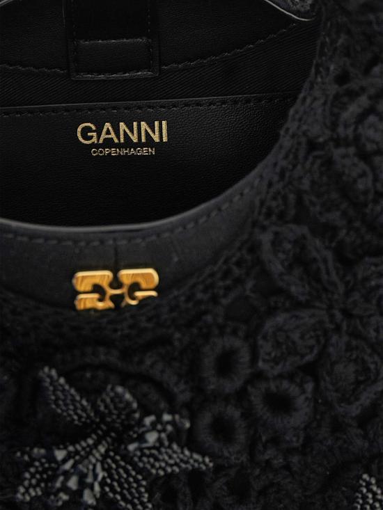 26SS 가니 토트백 B2070132 099 Black - GANNI