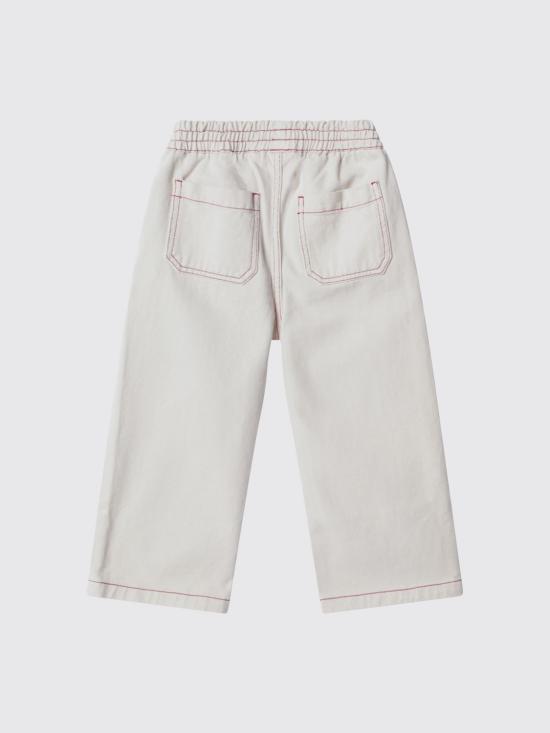26SS [키즈] 보보쇼즈 스트레이트 팬츠 B126AC094 199 White - BOBO CHOSES